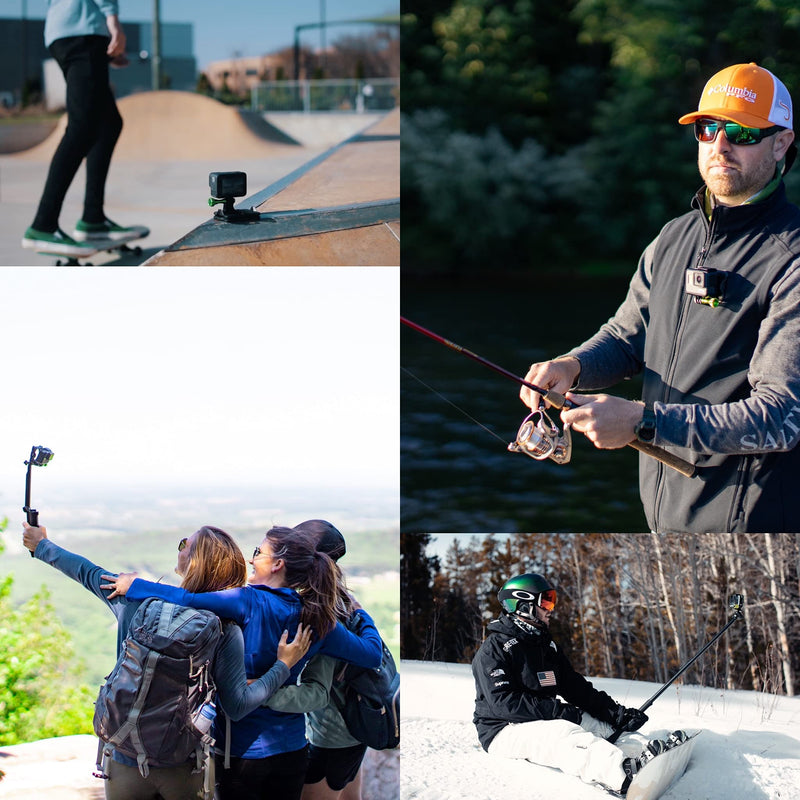 SNAP Mount PRO – Magnetic Action Camera Mount for GoPro Compatible with GoPro Hero, GoPro Max, DJI Osmo Action