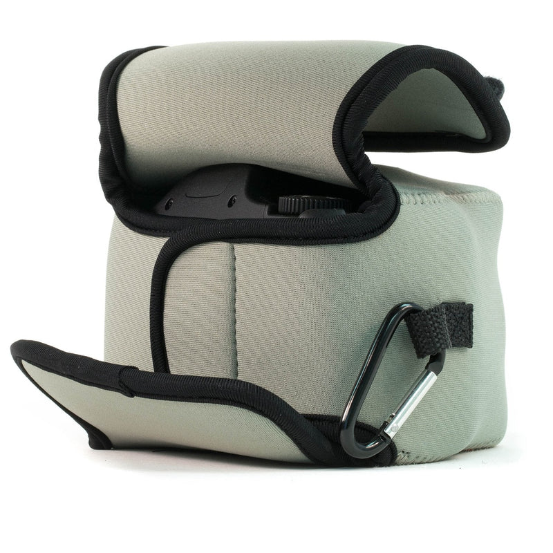 [AUSTRALIA] - MegaGear Ultra Light Neoprene Camera Case Compatible with Canon PowerShot SX420 is, SX540 HS, SX410 is, SX530 HS Grey 