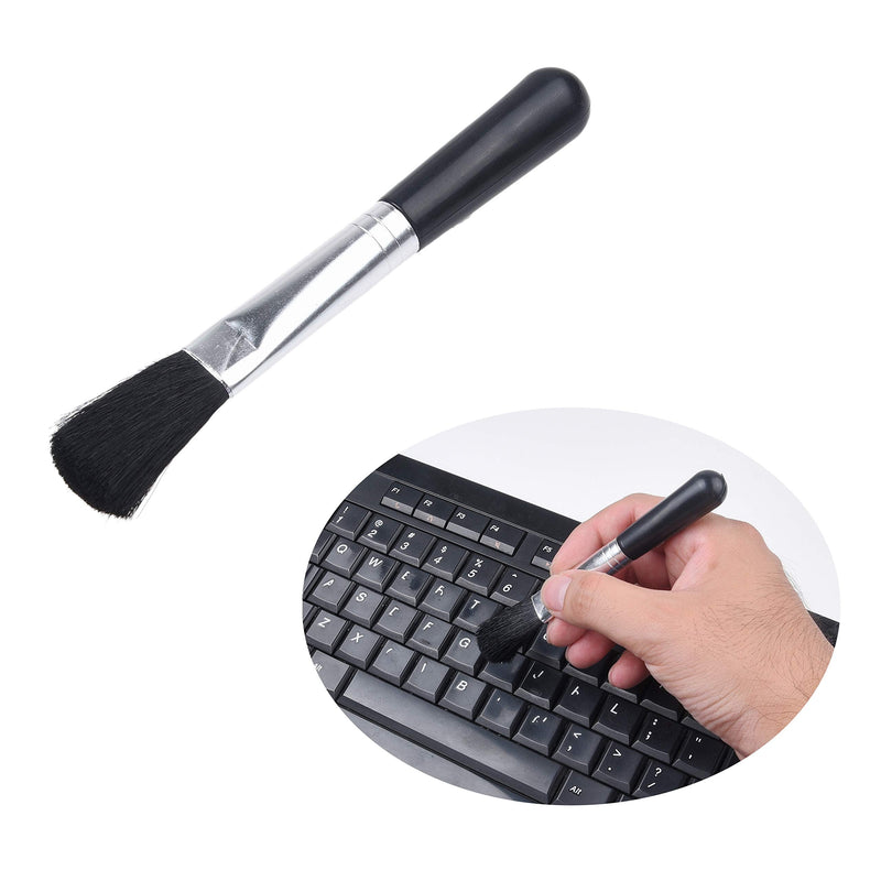 Camkix Keyboard Cleaning Kit - 1x Mini Brush, 1x Cleaning Brush, 1x Keyboard Cap Remover, 1x Air Blower and 1x Cleaning Cloth - Also for Laptops, Camera Lenses, Glasses - Home and Office
