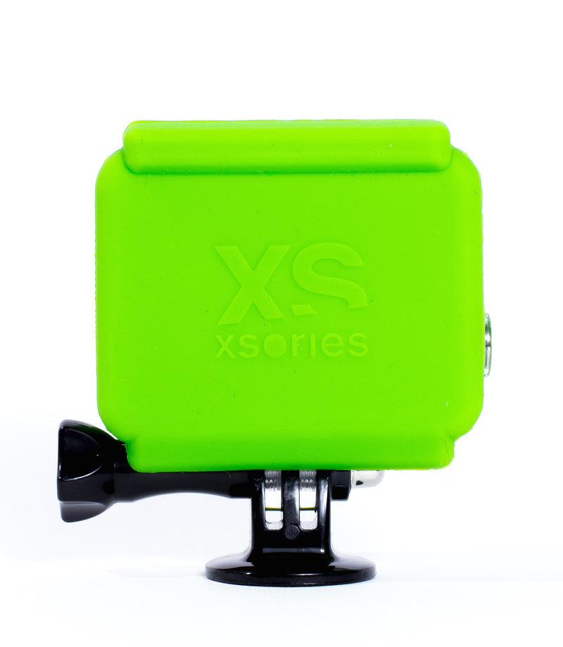 XSories Silicone Cover HD3+, Cover Fits All GoPro 3, GoPro 3+ Camera Housings, GoPro Accessories, GoPro 3 Accessories, GoPro 3+ Accessories (Green) Green