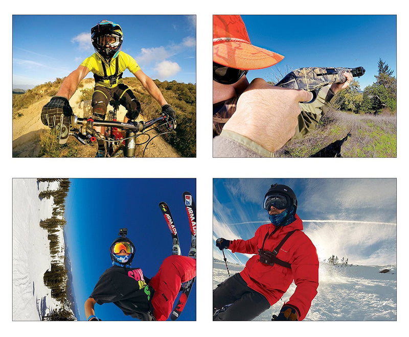 HYFAN NVG Tactical Helmet Accessories Front Bracket Mount for Fast MICH Action Camera Black