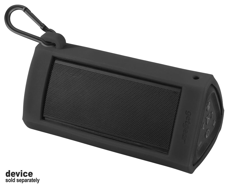getgear Silicone Cover Compatible with Angle 3 Ultra - Bluetooth Portable Speaker (Black) Black