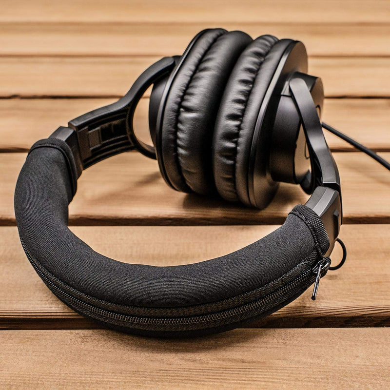 [AUSTRALIA] - Replacement Headband Cover Compatible ATH M50X M50 M40X M40 M30X M20X Headphones (Black) Black 