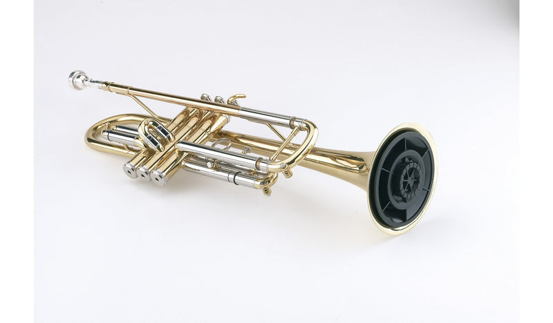 K & M 15213 Portable Trumpet Stand Holder Metal 5 Leg Foldable (15213.077.55) Black