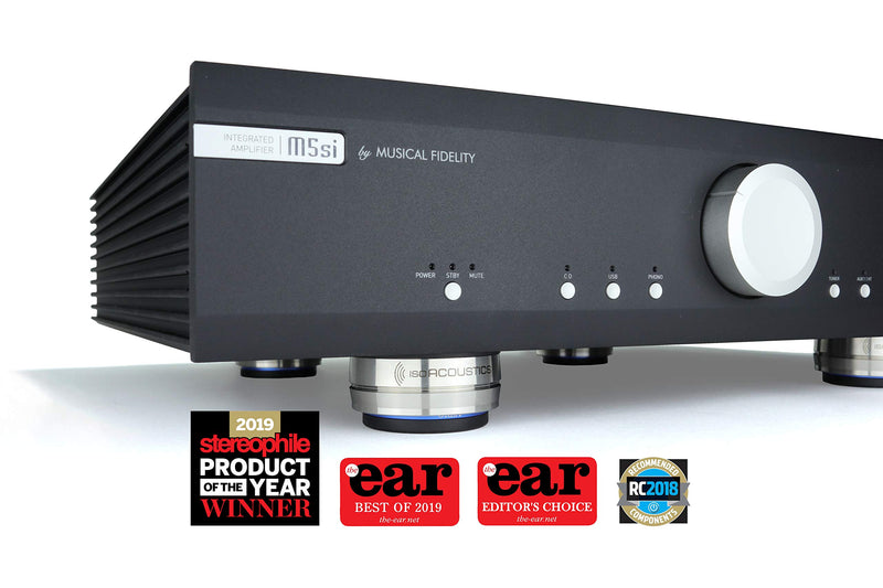 [AUSTRALIA] - IsoAcoustics Orea Series Audio Equipment Isolators (Indigo - 16 lbs Max/pc) Indigo - 16 lbs Max/pc 
