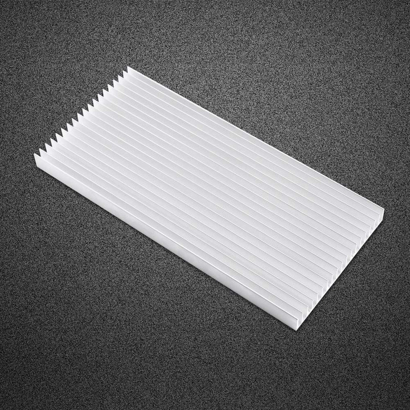 LED Aluminum Heatsink Heat Sink Heat Module Cooling Cooler Light Heat Sink for High Power Led Light 300 × 140 × 20MM
