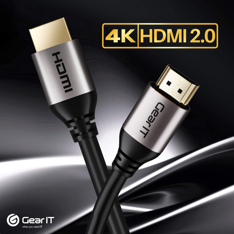 GearIT HDMI Cable CL3 in-Wall Rated (35ft / 10.6m) High-Speed HDMI 2.0b, 4K 60hz, 3D, ARC, HDCP 2.2, HDR, 18Gbps 35 feet (CL3) / 10.6 meter 1 Pack - CL3 Rated