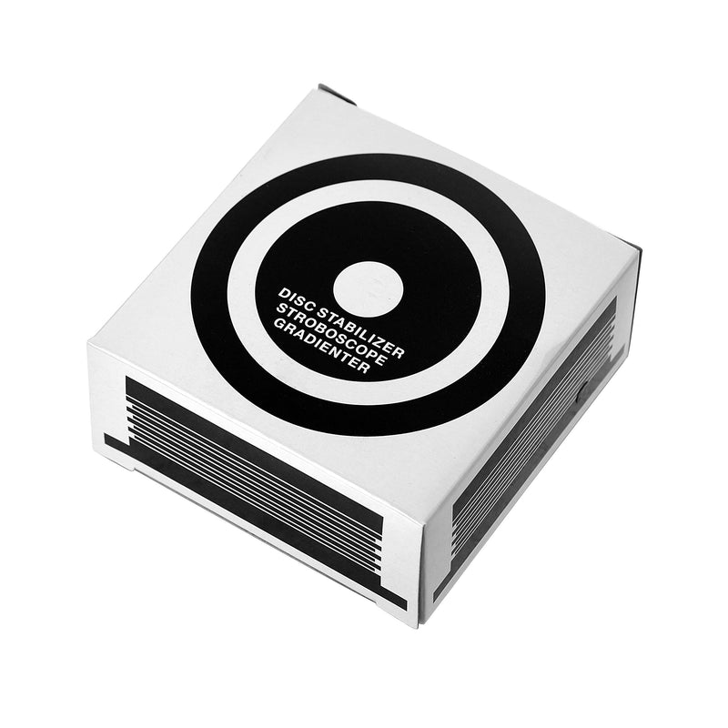 Nobsound 3-IN-1 50Hz Record Weight Turntable Vinyl LP DISC STABILIZER STROBOSCOPE GRADIENTER (Black) Black