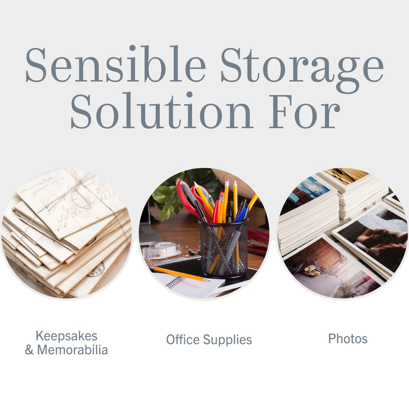 [AUSTRALIA] - Snap-N-Store CD Storage Box - Pack of 1 - Durable 5.1 x 5.1 x 13.2 Inch Disc Holder with Lid to Store up to 165 Discs - Black 1 Pack 1 Pack - CD 