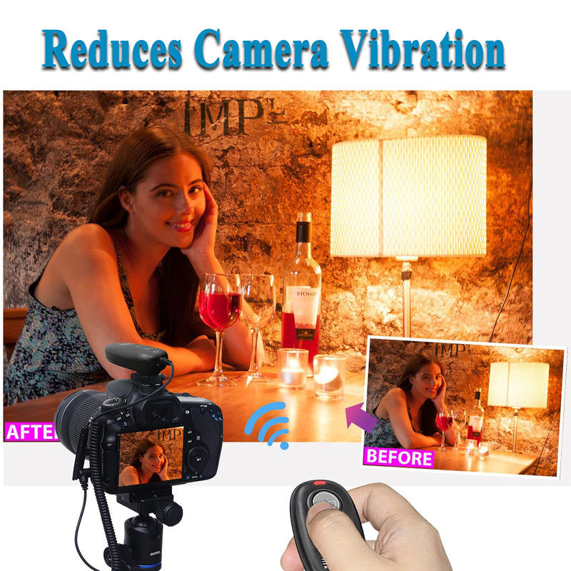 AODELAN Camera Remote Control for Sony A6000 RX-100III A7II A7III A6600 A6400 RX100-VI A5000 Wireless Shutter Release