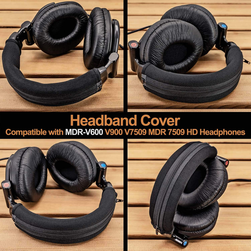 [AUSTRALIA] - Replacement Headband Cover Compatible ATH M50X M50 M40X M40 M30X M20X Headphones (Black) Black 