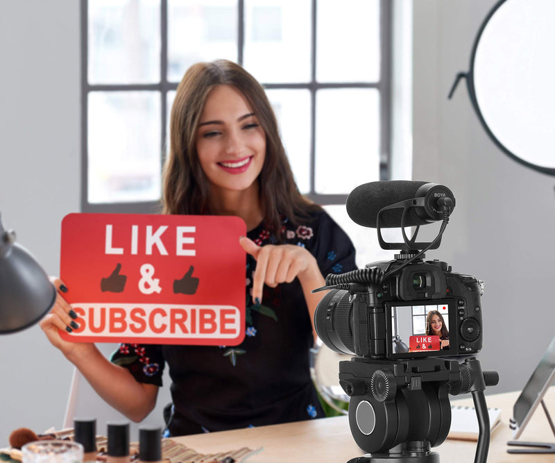 [AUSTRALIA] - Vidpro XM-48 Professional Condenser Shotgun Video Microphone DSLR cameras, video camcorders, smartphones and computers for field recording, interviews, video production, live and studio work 