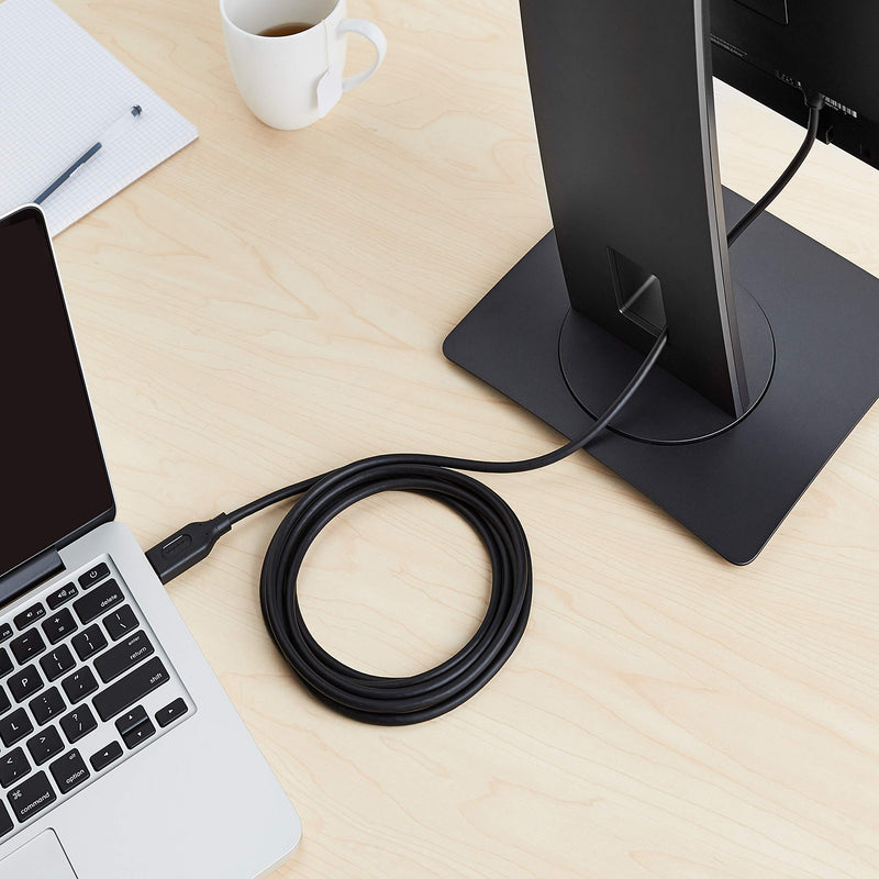 Amazon Basics DisplayPort to HDMI Cable - 10 Feet, 5-Pack Single