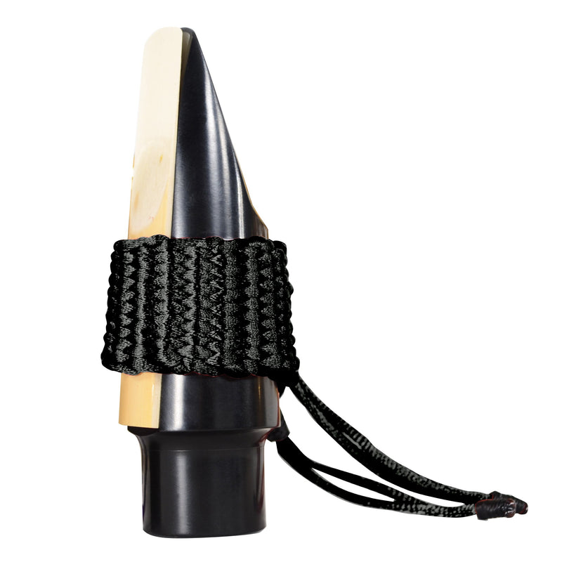 BAMBU AT01 Woven Ligature for Tenor Saxophone - Black