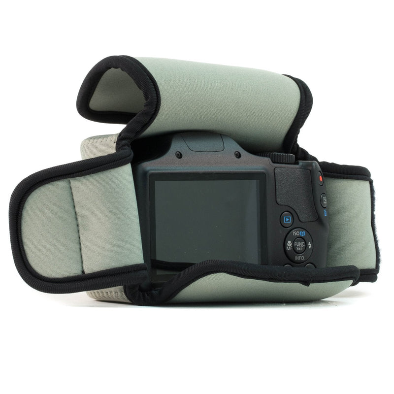 [AUSTRALIA] - MegaGear Ultra Light Neoprene Camera Case Compatible with Canon PowerShot SX420 is, SX540 HS, SX410 is, SX530 HS Grey 