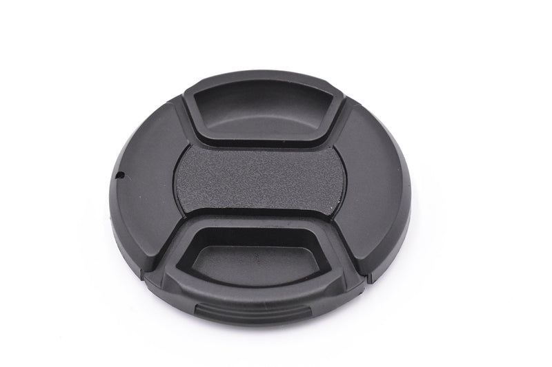 2 Pack of 58mm Lens Cap with Lens Keeper for Nikon, Canon, Sony and Other DSLR Cameras(Snap-ON Center Pinch)