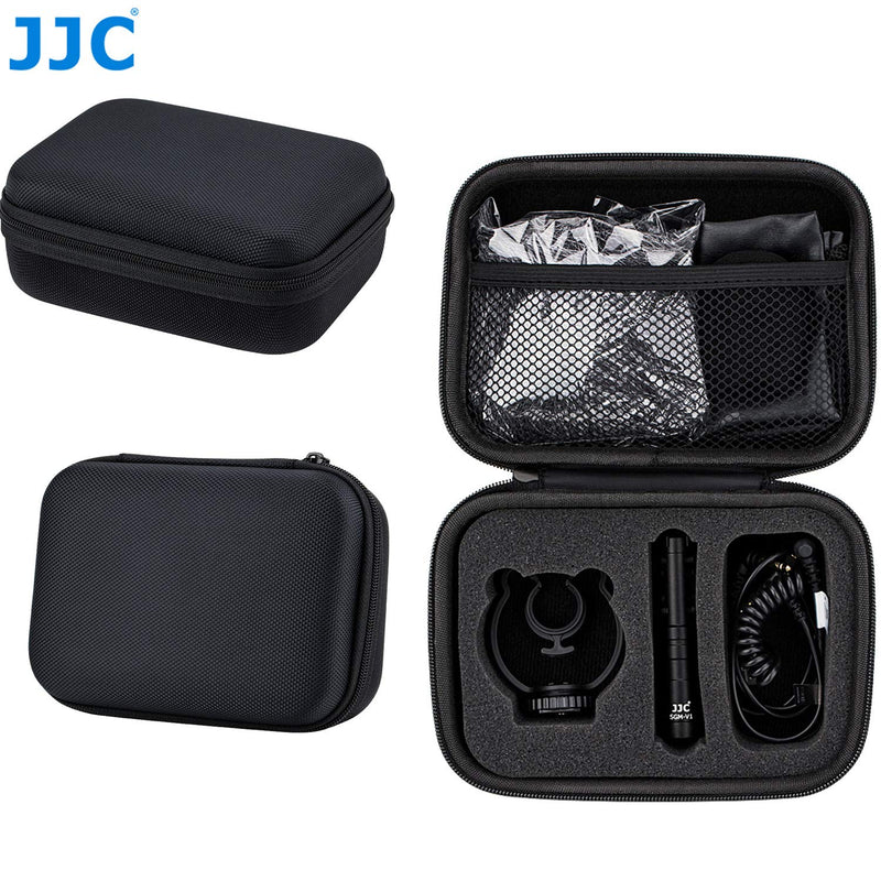 [AUSTRALIA] - JJC SGM-V1 Shotgun Video Microphone, Cardioid Microphone Condenser Mic Vdeomicro w/Shock Mount, Furry Foam Windscreen, Electret Condenser, 3.5mm TRS TRRS Cable, for Andoid Phone DSLR Camcorder 