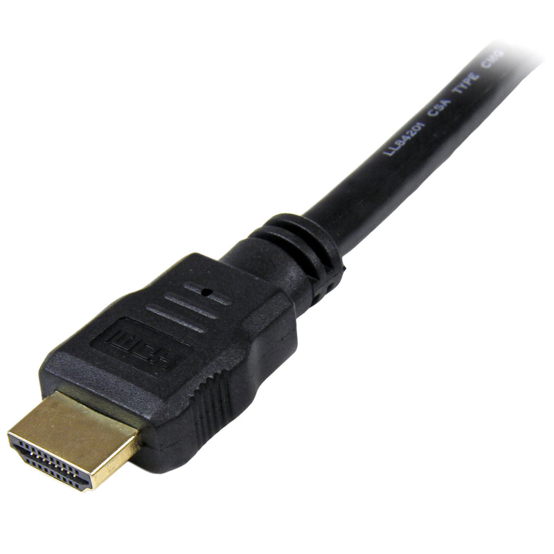 [AUSTRALIA] - StarTech.com 1.5m High Speed HDMI Cable – Ultra HD 4k x 2k HDMI Cable – HDMI to HDMI M/M - 5 ft HDMI 1.4 Cable - Audio/Video Gold-Plated (HDMM150CM), Black 5 ft / 1.5m 