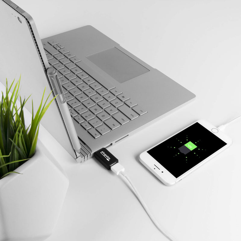 Plugable USB Universal Fast 1A Charge-Only Adapter for Android, Apple iOS, and Windows Mobile Devices