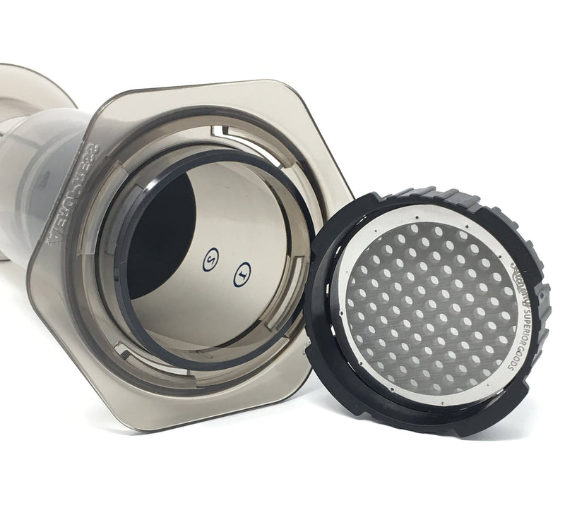 [AUSTRALIA] - Stainless Steel Mesh Filters - (Pack of 2) Premium Filter Washable & Reusable Micro-Filters - Compatible with AeroPress Coffee Maker Pack of 2 Filters 