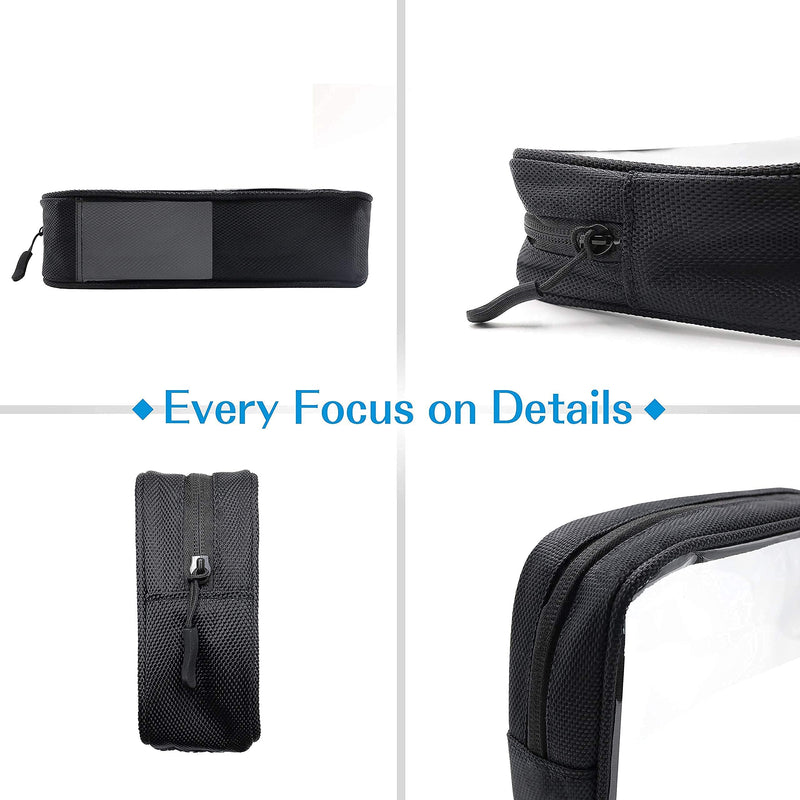 JOTO Universal Waterproof Pouch Cellphone Dry Bag Case Bundle with Procase TSA Approved Travel Toiletry Bag Pouch