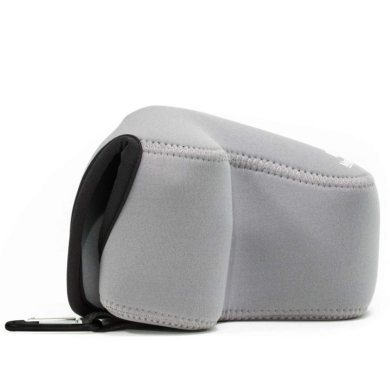 [AUSTRALIA] - MegaGear Ultra Light Neoprene Camera Case Compatible with Sony Alpha A7 III, A7R III, A9 (28-70mm) Gray 