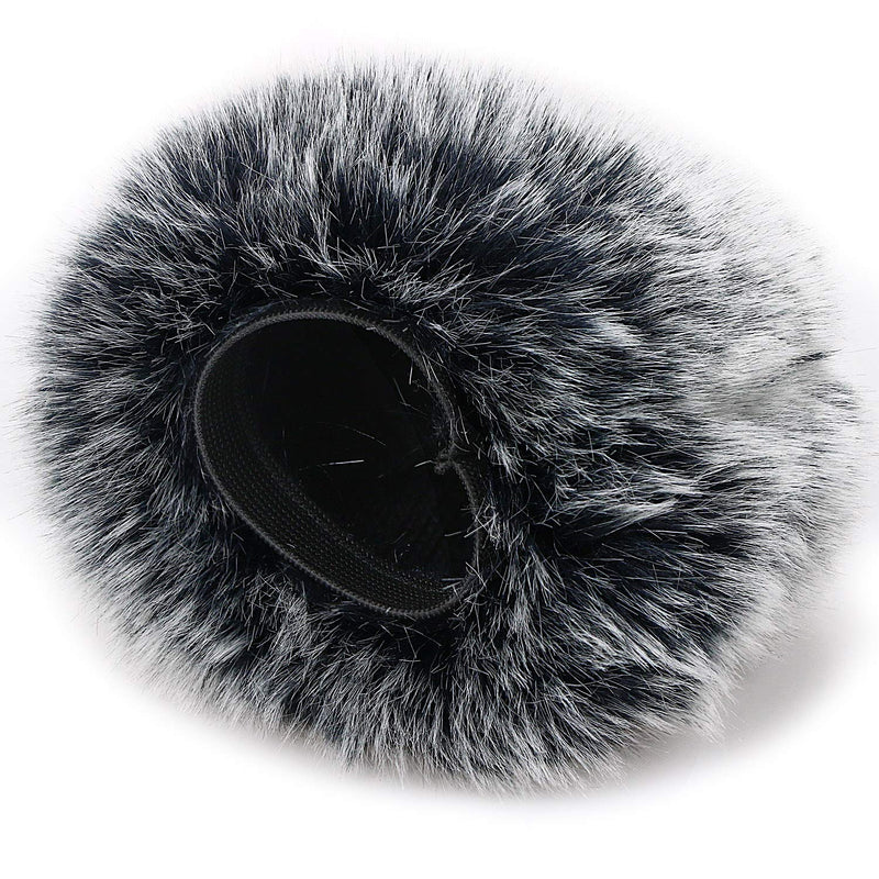YOUSHARES Microphone Furry Windscreen Muff - Mic Wind Cover Fur Pop Filter as Foam Cover Compatible with Blue Yeti Nano