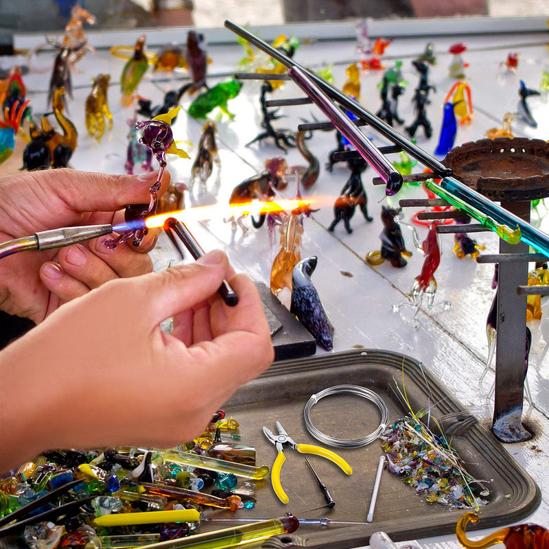 10 Feet High Temp Wire Nichrome Heat Resistant Wire 17 Gauge General Purpose Support Wire with 1 Mini Plier