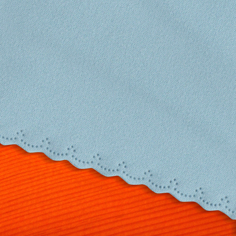 Moozikpro Polishing Cloth - Better Than Microfiber Blue