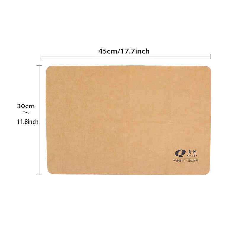 Q QINGGE cleaning cloth and high-grade polishing cloth. Multifunctional cleaning cloth, cleaning cloth for violin, cello, guitar, piano, flute and other musical instruments. 17.7x11.8 inches