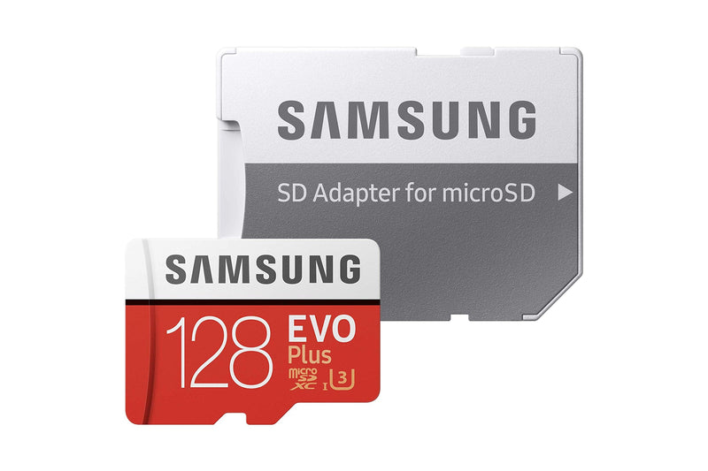 Samsung Evo Plus 128GB Micro SD SDXC Class 10 Memory Card U3 100MB/S (MB-MC128HA APC)