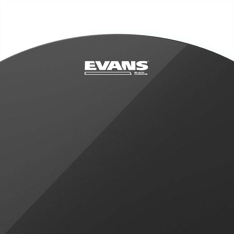 Evans 13 inch Drum Head – Black Chrome