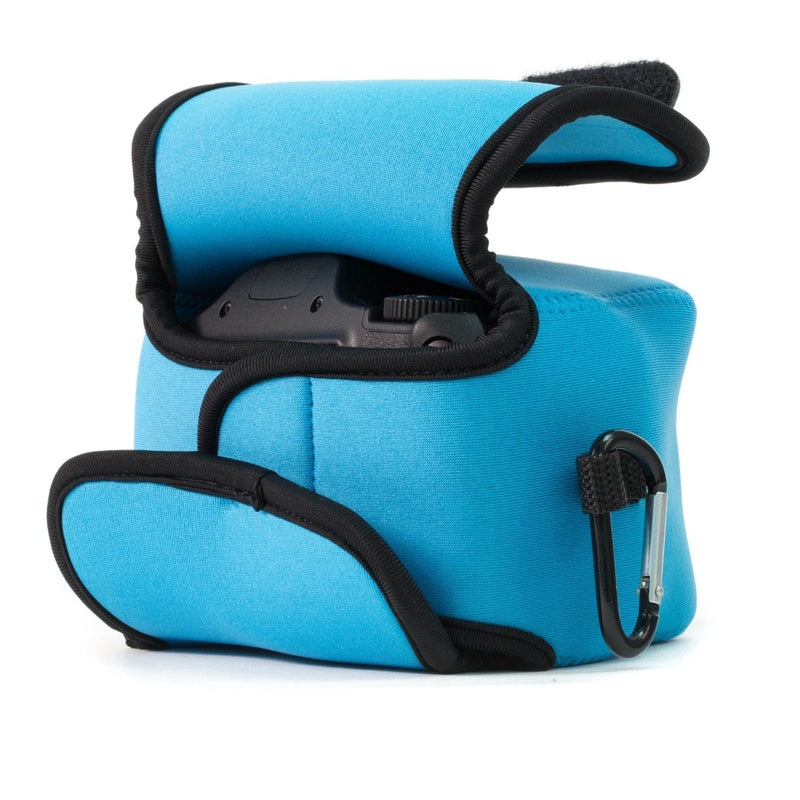 [AUSTRALIA] - MegaGear Ultra Light Neoprene Camera Case Compatible with Canon PowerShot SX420 is, SX540 HS, SX410 is, SX530 HS Blue 