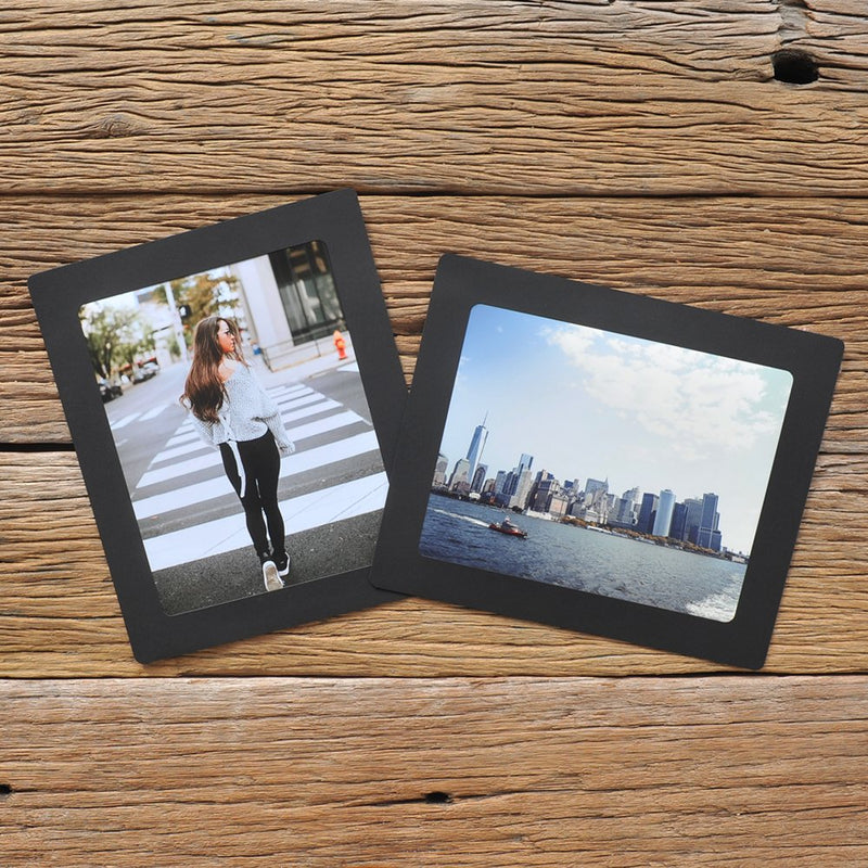 Monolike Paper Photo Frames 8x10 Inch Black 10 Pack - Fits 8"x10" Pictures 8x10 Black 10p