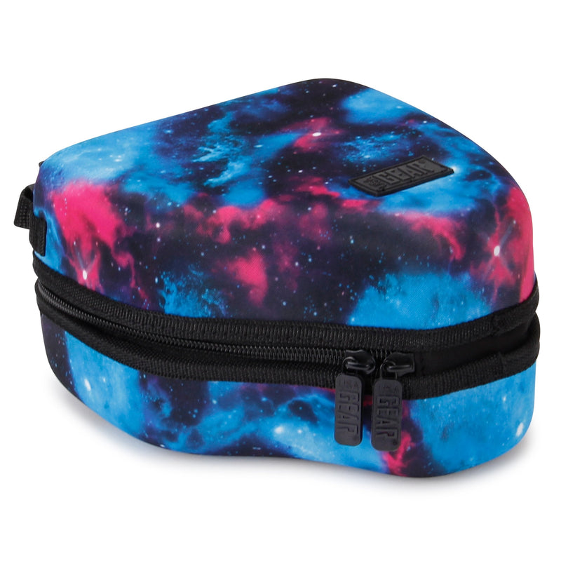 USA GEAR Hard Shell DSLR Camera Case (Galaxy) with Molded EVA Protection, Quick Access Opening, Padded Interior and Rubber Coated Handle-Compatible with Nikon, Canon, Pentax, Olympus and More Galaxy - Standard