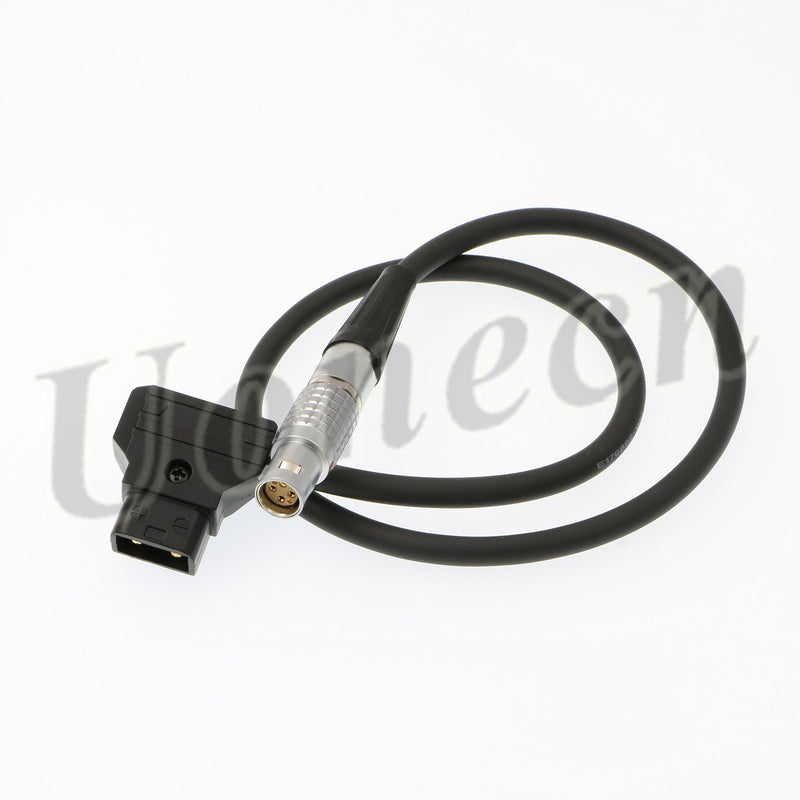 Uonecn Anton Battery Power Cable 6 pin Female to Dtap plug Flexible Soft Cable For Red Scarlet Epic Camera 50cm