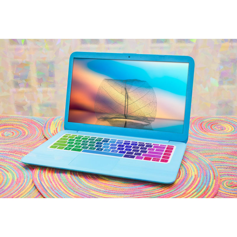 Keyboard Cover Compatible with HP Stream 14 Inch Laptop /2018 2017 HP Stream 14 Inch /14 Inch HP Pavilion 14-ab 14-ac 14-ad 14-al 14-an Series -Rainbow HP Steam 14 Series Rainbow-Stream 14