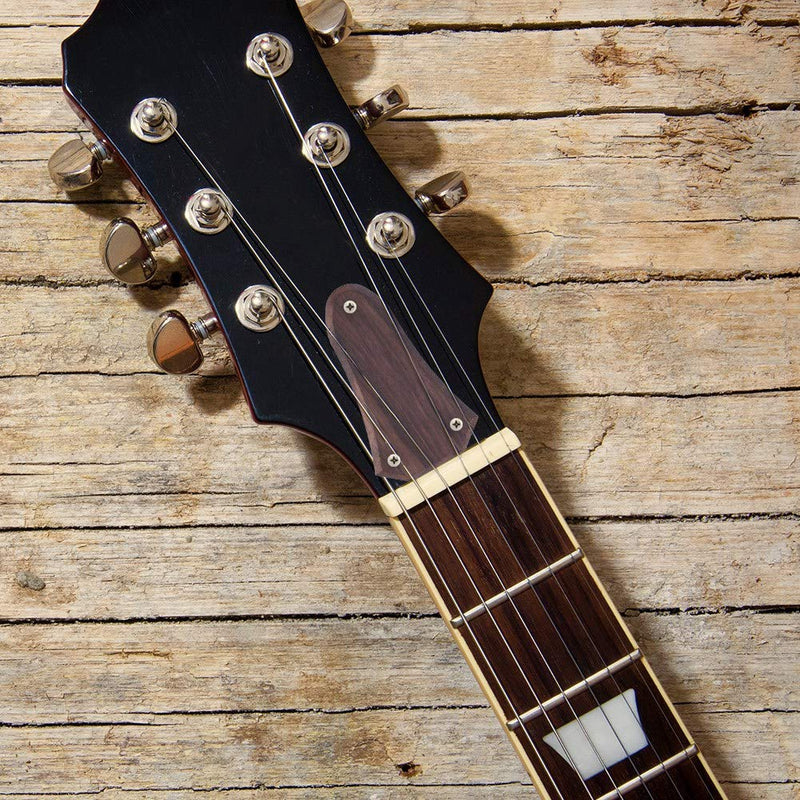 Vbestlife Guitar Truss Rod Cover, 3 Holes Rosewood Truss Rod Cover for Guitar Parts Accessory
