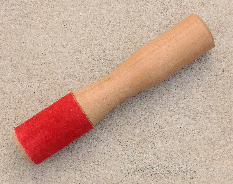 DharmaObjects Suede/Wood 1 Singing Bowl Mallet Tool