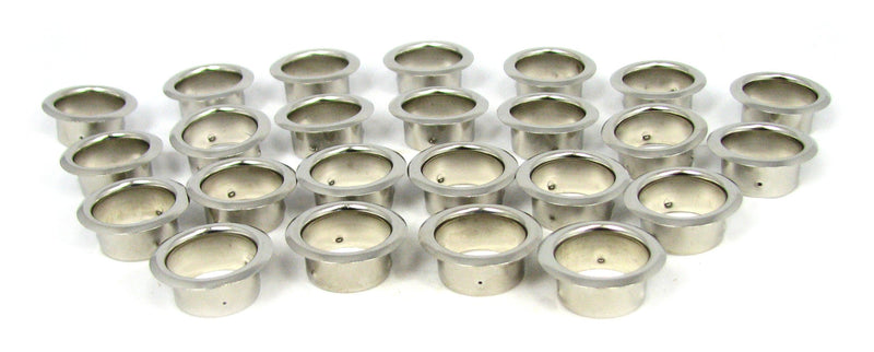25pcs. 7/8" Nickel Grommets/Candle Cups