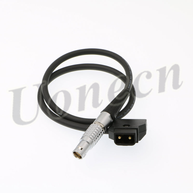 Uonecn Anton Battery Power Cable 6 pin Female to Dtap plug Flexible Soft Cable For Red Scarlet Epic Camera 50cm
