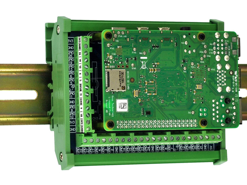 [AUSTRALIA] - DIN Rail Mount Pinout Breakout Terminal Block Module for Raspberry Pi A+ 3A+ B+ 2B 3B 3B+ 4B Zero Zero-W 