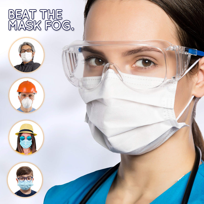 Optix 55 Anti-Fog Spray for Non - Anti Reflective Lenses | Prevents Fogging of Glass or Plastic Windows, Mirrors, Eyewear Lenses, Glasses, Swim Goggles, Ski Masks, Binoculars |Long Lasting Solution 2.0 ounces