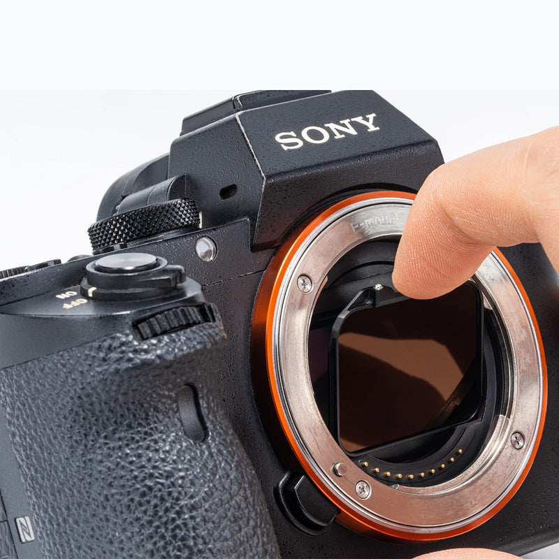 Kase Clip-in MCUV Filter,Built-in Camera CMOS UV Protection Filter Optical Glass for Sony Alpha Camera A7/A7 II/A7 III/A7R/A7R II/A7R III/A7R IV/A7S/A7S II/A7S III/A9/A9 II/FX
