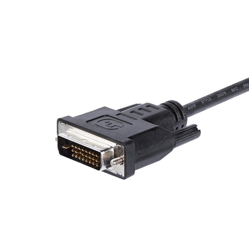 StarTech.com DVI-D to VGA Active Adapter Converter Cable - 1080p - DVI to VGA Converter Box (DVI2VGAE), Black