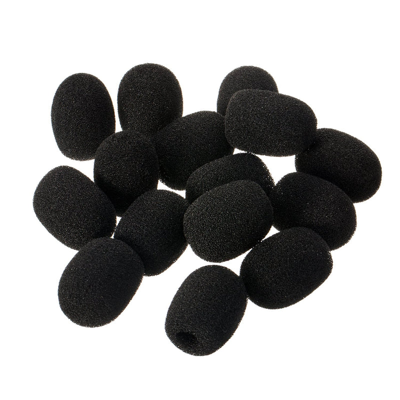 [AUSTRALIA] - eBoot Lapel Headset Microphone Windscreens, Foam Microphone Covers, Mini Size, 15 Pack 