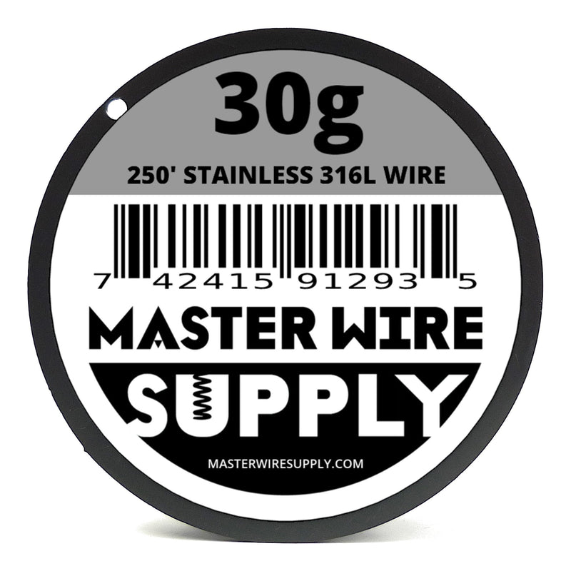 Stainless Steel 316L - 250' - 30 Gauge Wire