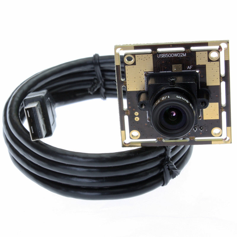 ELP 170 Degree Wide Angle USB 5 Megapixel Webcam for Portable Video System USB Camera Module 170 Degree Lens