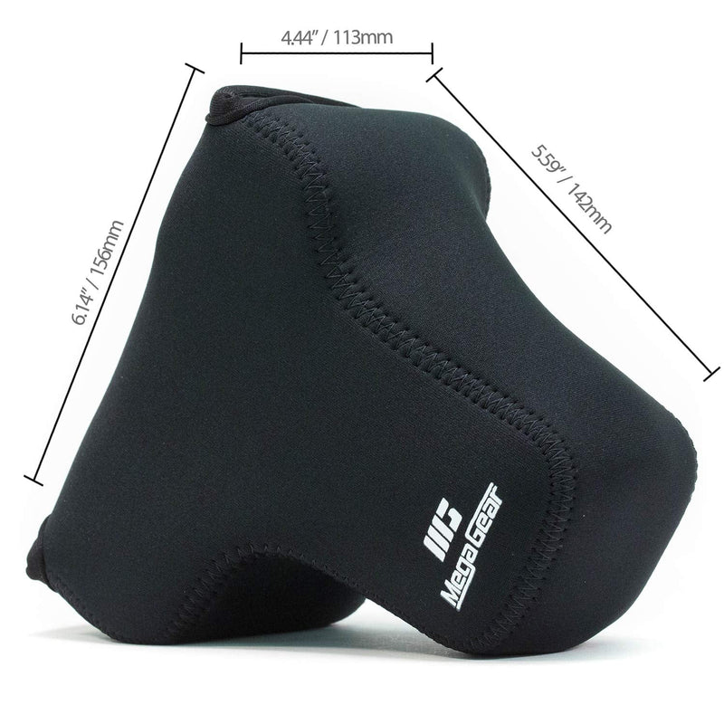 [AUSTRALIA] - MegaGear Ultra Light Neoprene Camera Case Compatible with Sony Alpha A7S II, A7R II, A7 II (28-70mm) Black 