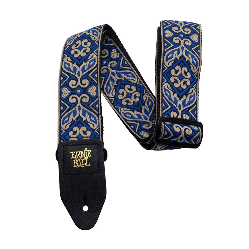 Ernie Ball Tribal Blue Jacquard Strap